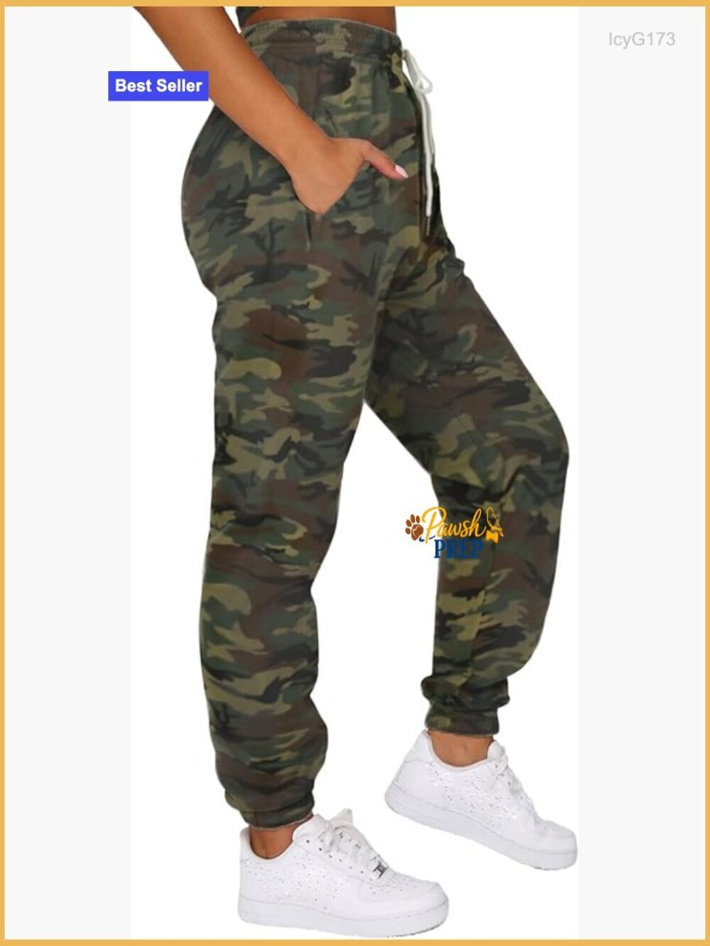 High Waisted Baggy Joggers with Pockets